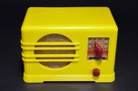 Canary Yellow Wilcox-Gay Radio A51 ’L’il Champ’ Plaskon